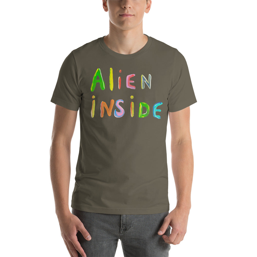 Alien Inside Painted