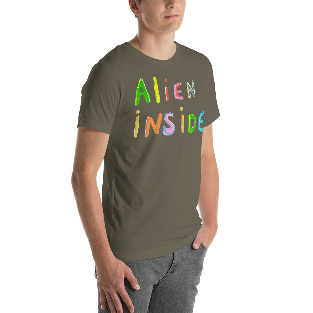 Alien Inside Painted
