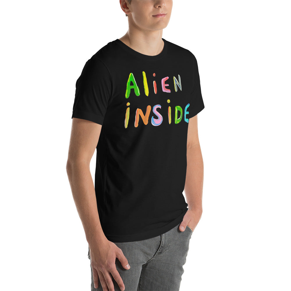 Alien Inside Painted