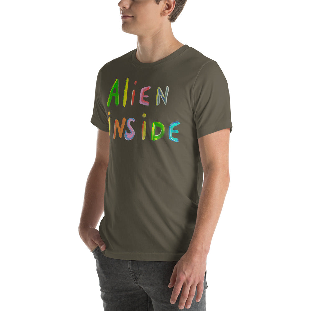 Alien Inside Painted