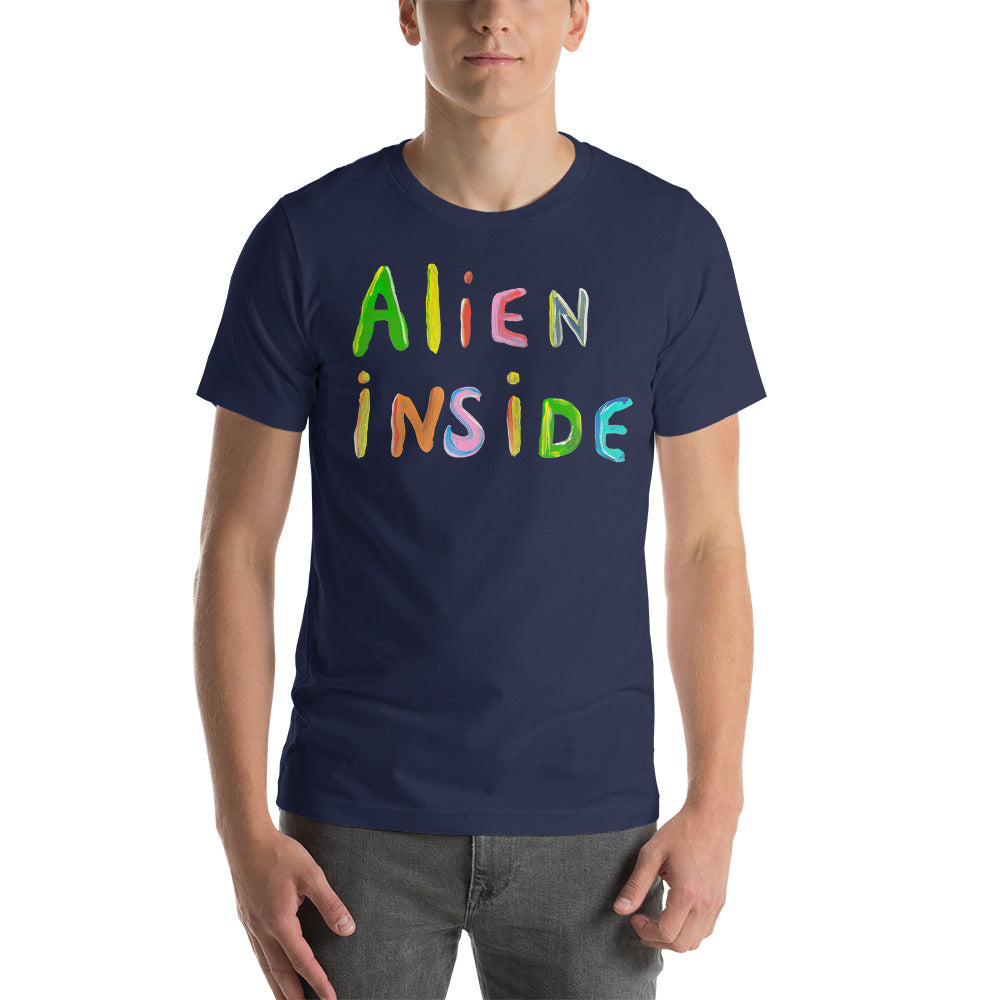 Alien Inside Painted