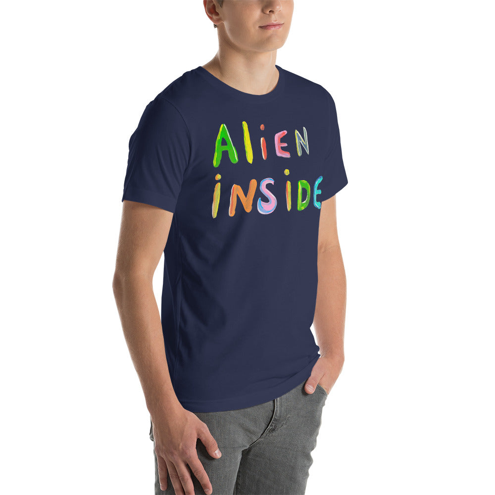 Alien Inside Painted